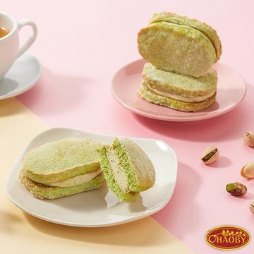【超比食品】開心果達克瓦茲6入禮盒