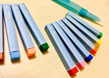 Pentel 飛龍 GHW-T VISTAGE 水溶性蠟筆 (單色) (10支入)【APP滿額下單10%點數(單一帳號最高5000點)】1/31止