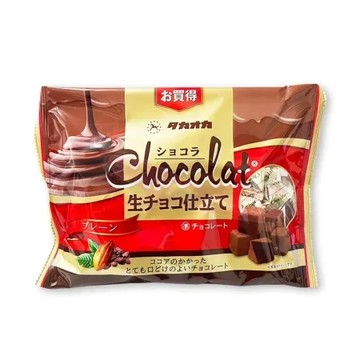 日本高岡生巧克力 140g (12袋1箱)