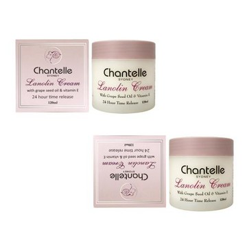 Chantelle 綿羊霜含葡萄籽油及維他命E (2入組 120ml/罐)
