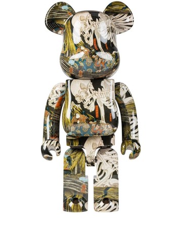 MEDICOM TOY - x Utagawa Kuniyoshi The Haunted Old Palaca At Soma BE@RBRICK 1000% figure - unisex - Plastic - One Size - Black