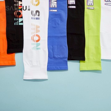 三福 防曬運動字母袖套冰爽日用袖冰絲輕薄冰袖801262