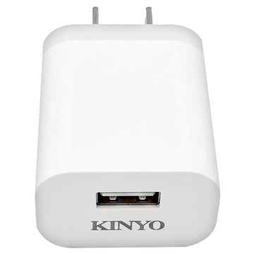 Kinyo CUH-5305 USB 單孔充電器  白色  1個