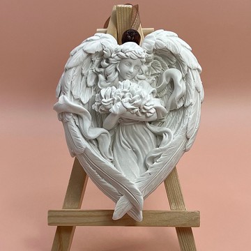 四季花仙子(冬) 擴香擺件 居家香氛 可搭配精油 附木架