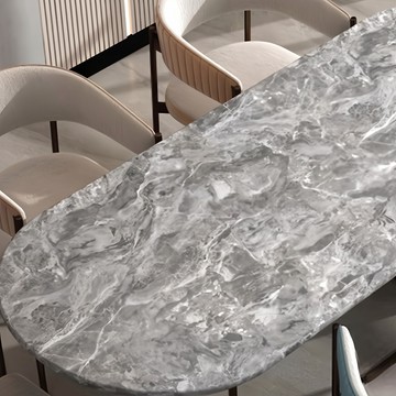 大理石 防水自黏壁紙 C161  40 x 100cm  伯爵灰  4個