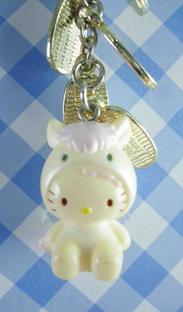 【震撼精品百貨】Hello Kitty 凱蒂貓 開運手機吊飾-馬 震撼日式精品百貨