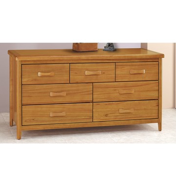 【顛覆設計】絲莉愛柚木色5尺七斗櫃