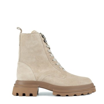 Hogan H674 - Suede Lace-Up Boot