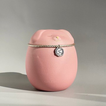 【客製化】 字母・祈福犬(粉) | 寵物骨灰罐