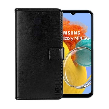 IN7 瘋馬紋 Samsung M14 5G (6.6吋) 錢包式 磁扣側掀PU皮套 吊飾孔 手機皮套保護殼
