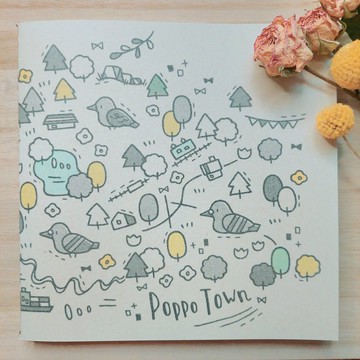 插畫集 Poppo town