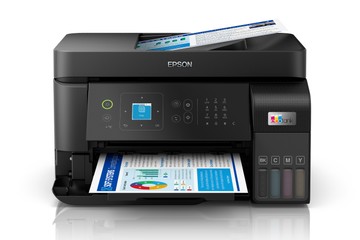 EPSON L5590 傳真多功能 雙網四合一 印表機 智慧遙控傳真連續供墨複合機  可加購原廠1黑3彩墨水