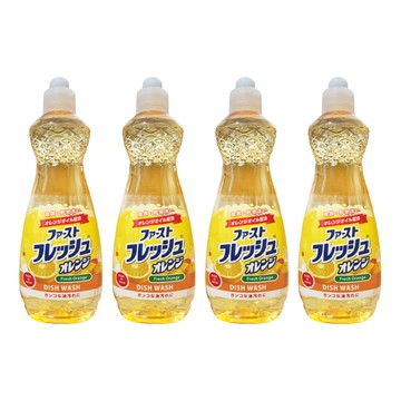 第一石鹼 Funs果香洗碗精 柑橘香  4個  600ml