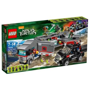 ❗️超人強❗️樂高LEGO 79116 忍者龜 Big Rig Snow Getaway