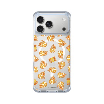 iPhone 17 Pro Max ClearX (MagSafe 兼容) 冰透藍 - 迪士尼-星際大戰 Star Wars - Pattern BB8-Galaxy