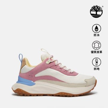Timberland官方旗艦 女款粉色活力系列Motion Access防水健走鞋|A2N4BA3O