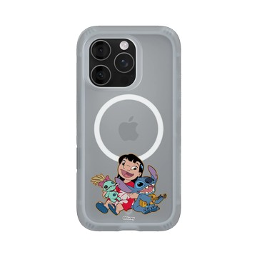 iPhone 16 Pro AirX 流變灰 - 迪士尼-史迪奇 Disney Stitch - 經典系列-Ohana是家人