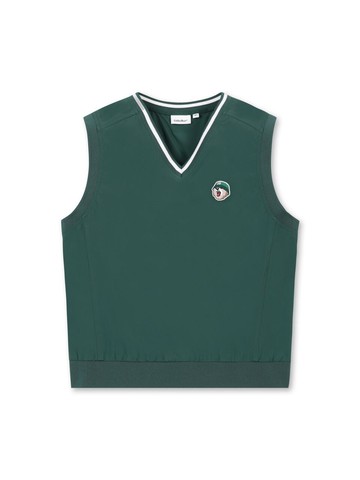 WOMEN V-neck Logo Vest (G5VAM25325GRX)