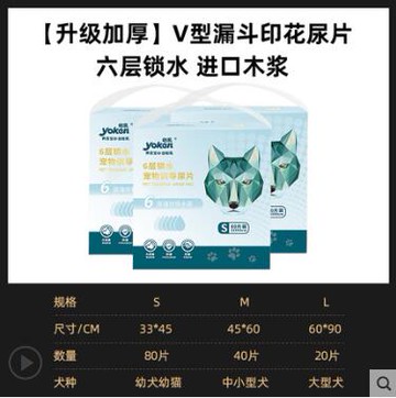 狗狗尿墊貓咪尿片加厚除臭吸水泰迪尿不濕隔尿寵物尿布衛生墊用品 中秋免運