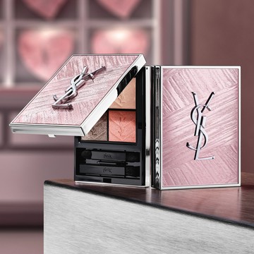 🔜快速出貨【YSL】粉光緞影限定💖時尚4色眼影盤 826｜情人節禮物