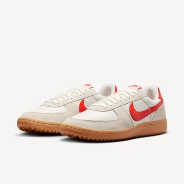 [ACS] Nike 休閒鞋 Field General 82 男鞋 米白 紅 麂皮 復古 膠底 HF3165-104