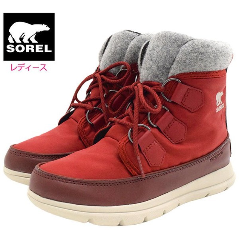 ソレル スノーブーツ Sorel レディース 女性用 ソレル エクスプローラー カーニバル Red Dahlia Explorer Carnival 防水 fw Nl3421 660 通販 Lineポイント最大0 5 Get Lineショッピング