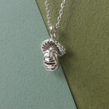 笑笑蔬果系列--農夫磨菇項鍊