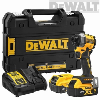 DEWALT(デウォルト) DCF850P2T-JP 18V XR Li-Ion ブラシレス・インパクトドライバー (5.0Ah バッテリー2個・充電器・ケース付)  小型軽量ボディ【在庫有り】 | LINEショッピング