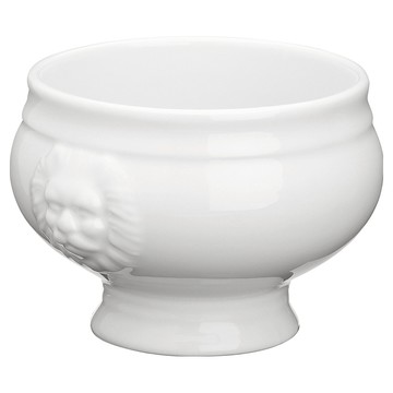 pulsiva Matur白瓷酥皮濃湯碗 700ml  1個  白色