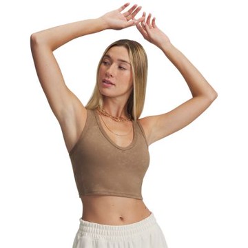 【UNDER ARMOUR】UA 女 Meridian Suede Effect 運動內衣_6005754-263