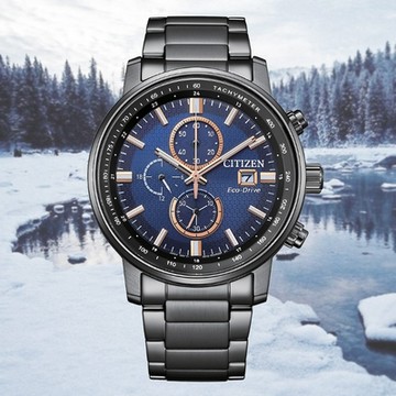 CITIZEN 星辰 Chronograph 亞洲限定 光動能 碼錶計時 男錶 CA0845-83L 送禮 禮物 推薦