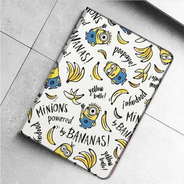 適用ipad10筆槽air4/5保護10.2套mini5/6小黃人matepad pro11防摔