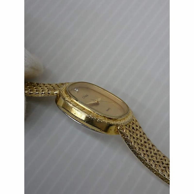 中古】シーマ レディース 腕時計 クォーツ 706 ゴールド [jgg