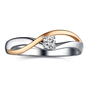 流星見證 10分鑽石 求婚戒/結婚戒指/訂婚戒指/ 婚戒