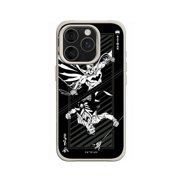 iPhone 16 Pro SolidX 貝殼灰 - Batman 蝙蝠俠 - 小丑與蝙蝠俠撲克牌