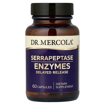 Dr. Mercola, 舍雷肽酶，60 粒膠囊
