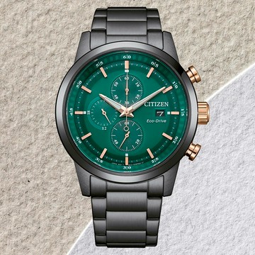CITIZEN_星辰 Chronograph 時尚光動能計時腕錶CA0746-85X