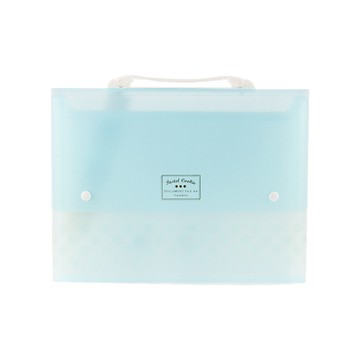 KOKUYO淡彩曲奇風琴夾A4 13層