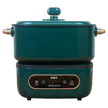 Cozii 廚膳寶 溫控多功能不沾料理鍋 經典綠  普通型  C1880