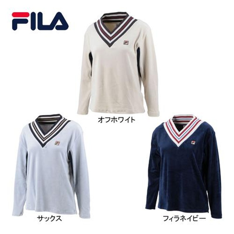 フィラ FILA ロングスリーブシャツ VL2546 レディース テニスウェア