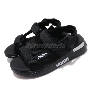 Puma 涼鞋 Future Rider Sandal 黑 白 男鞋 女鞋 涼拖鞋 魔鬼氈【ACS】 37231801