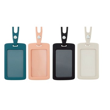 力大牌ABEL 舒展 超Q彈矽膠證件套繩組(03603)藍