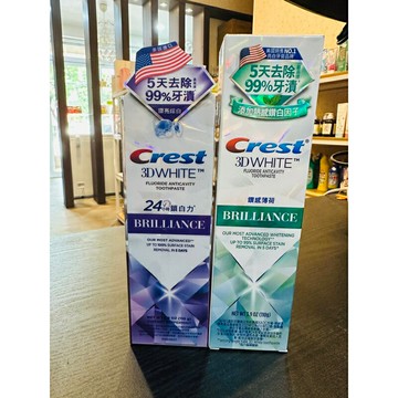 ✨國際品牌?? 美國 Crest 3D White 牙膏  / 清新亮白 / 鑽亮炫白 / 鑽感薄荷 #丹丹悅生活