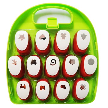 Pocos 18mm 造型打孔機 13件組  基本造型  1組