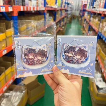 現貨正版授權《情蠱》小貓踏雪系列貓耳徽章二次元潮玩周邊穀子吧唧預售