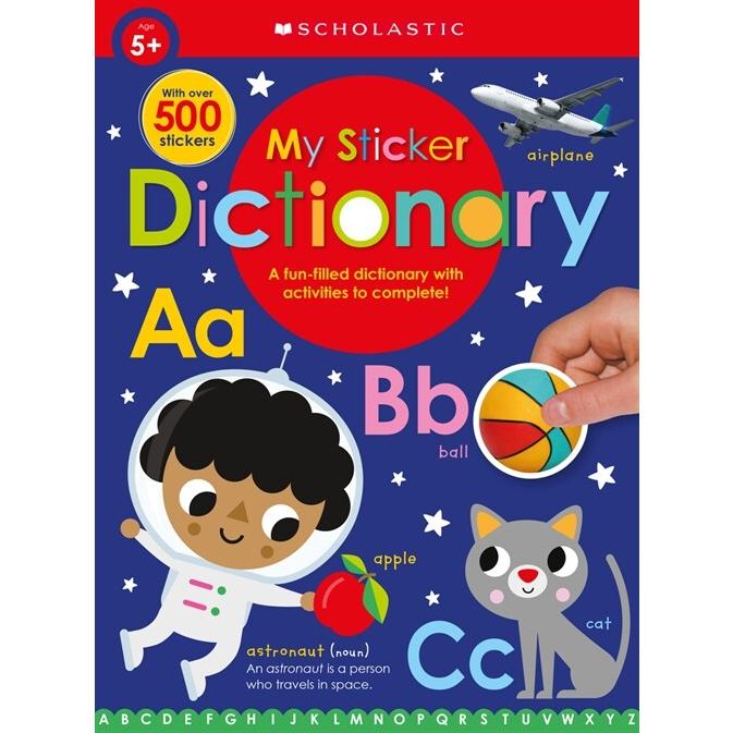 My Sticker Dictionary: Scholastic Early Learners (Paperback)