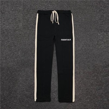 完全正確FOG FEAR OF GOD color-matched pants 側條拼接拉絨長褲