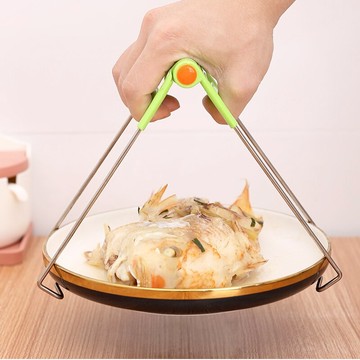 304不銹鋼防燙夾取碗夾廚房防燙手神器夾盤器夾碗提盤夾蒸菜夾子