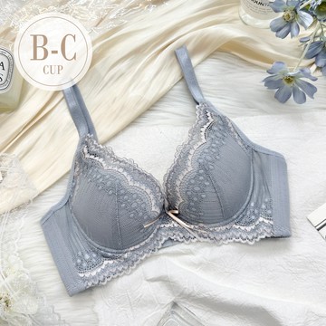 【伊黛爾】海鏡流星 軟鋼圈 集中包覆 機能內衣 防副乳 貼合胸型 下後上薄 薄杯 透氣排汗 女內衣(B/C杯)#7076