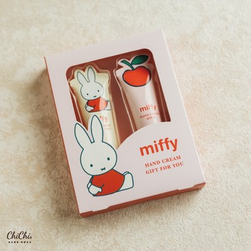 【Chichi Selects】日本進口｜Miffy For You 護手霜套裝-蘋果香型